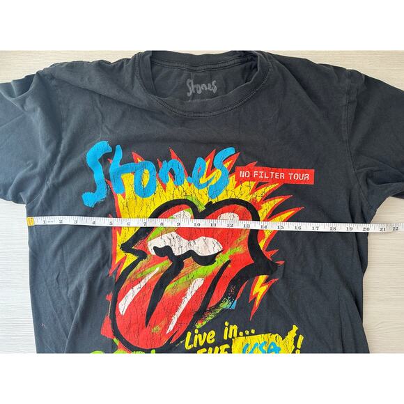 The Rolling Stones No Filter Tour USA 2021 Concert Tee Size Medium - Picture 3 of 10